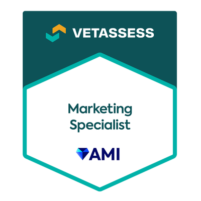 VETASSESS Marketing Specialist Badge